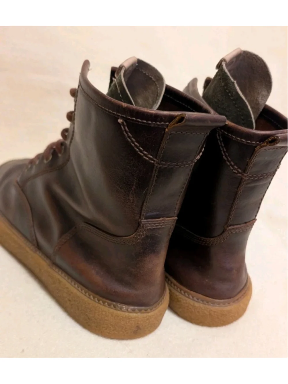 Pointer Boots Mens Size 10.5 Brown Leather Chukka Classic Boots F31